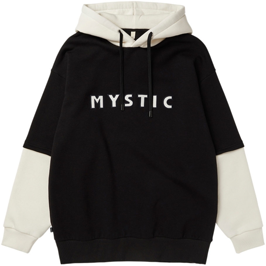 2024 Mystic Womens Overseas Hoodie Sweatshirt 35124 250517 - Black